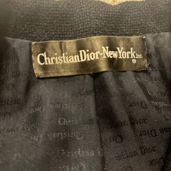 Vintage Christian Dior Jacket - Picture 3 of 3